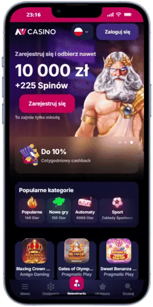NV Casino Otwórz stronę na telefonie